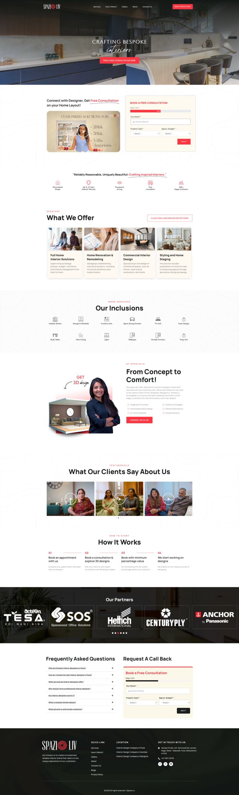SpazioLiv Homepage