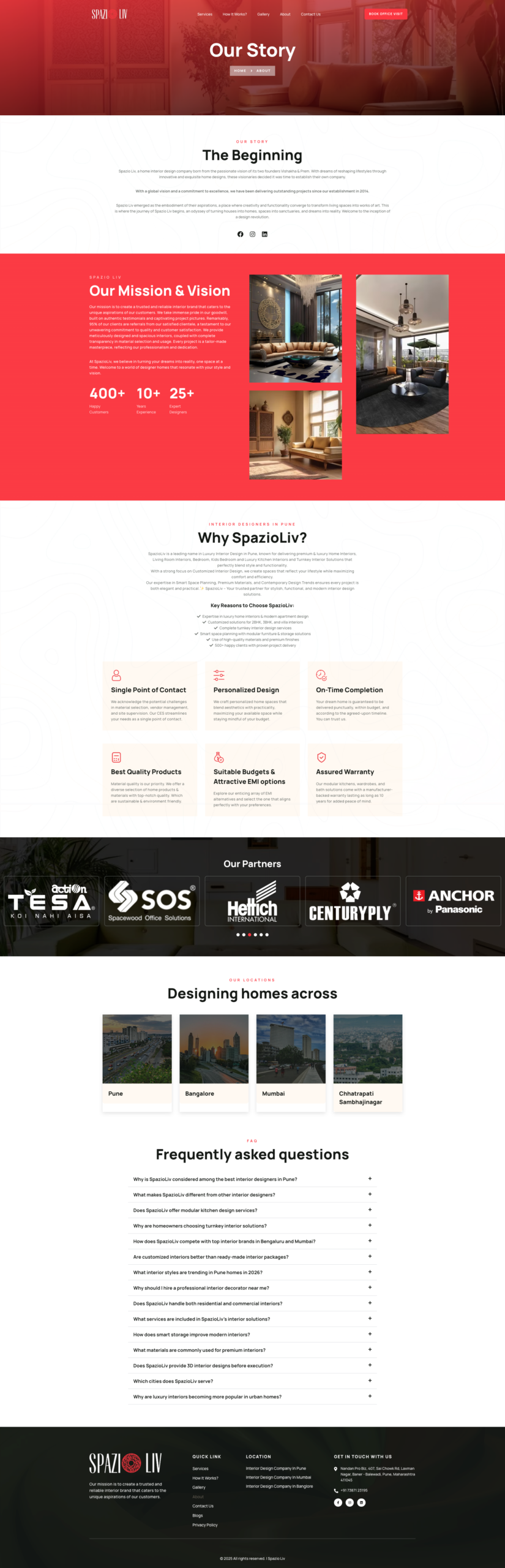 SpazioLiv About Page