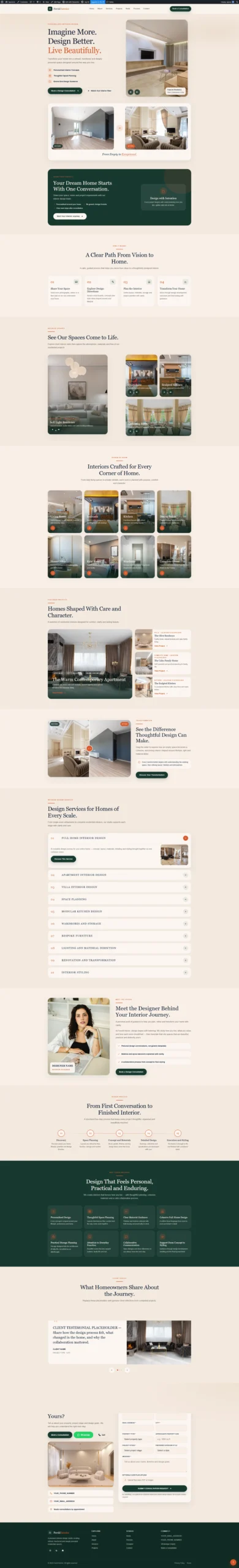 Interior website design 04